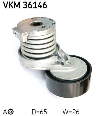 Polea tensora, correa auxiliar servicios SKF ref. VKM 36146